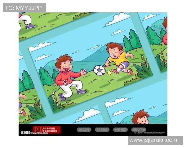 足球球星情侣卡通形象创意设计情侣风格的可爱漫画插画作品